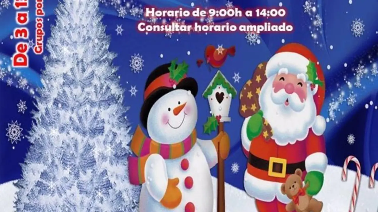 Cartel del Campamento Urbano de Valdemorillo.