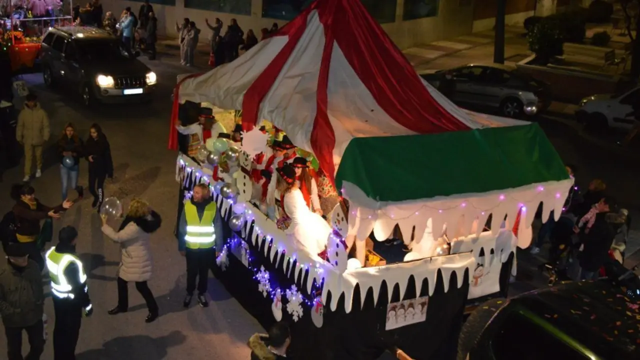 Cabalgata de Reyes en Humanes.