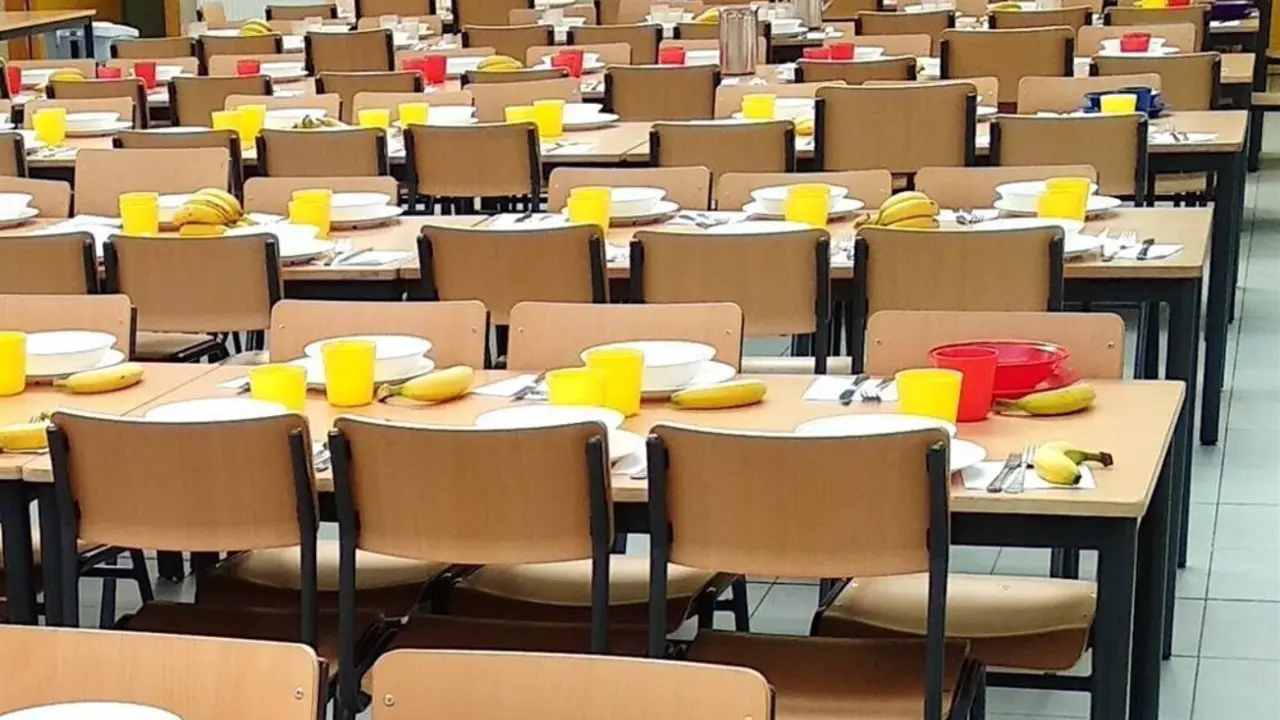 Comedor escolar.