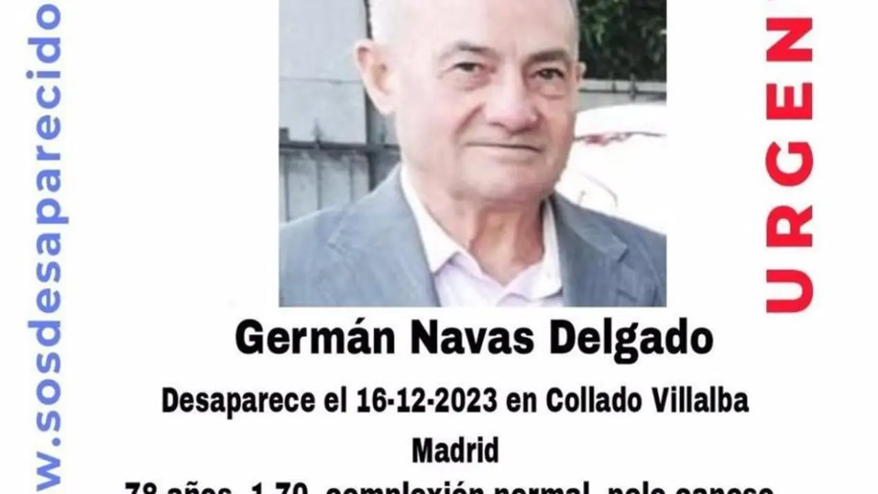 Cartel SOS Desaparecidos. Germ&aacute;n Navas Delgado.