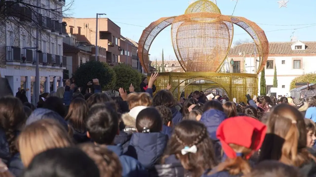 Desfile de pastorcillos solidarios en Las Rozas
