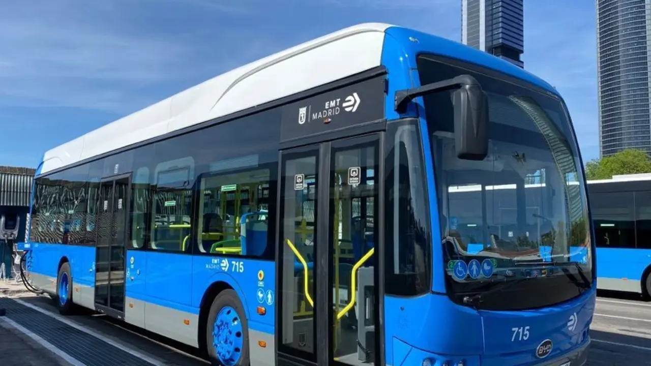 Autob&uacute;s de la EMT Madrid
