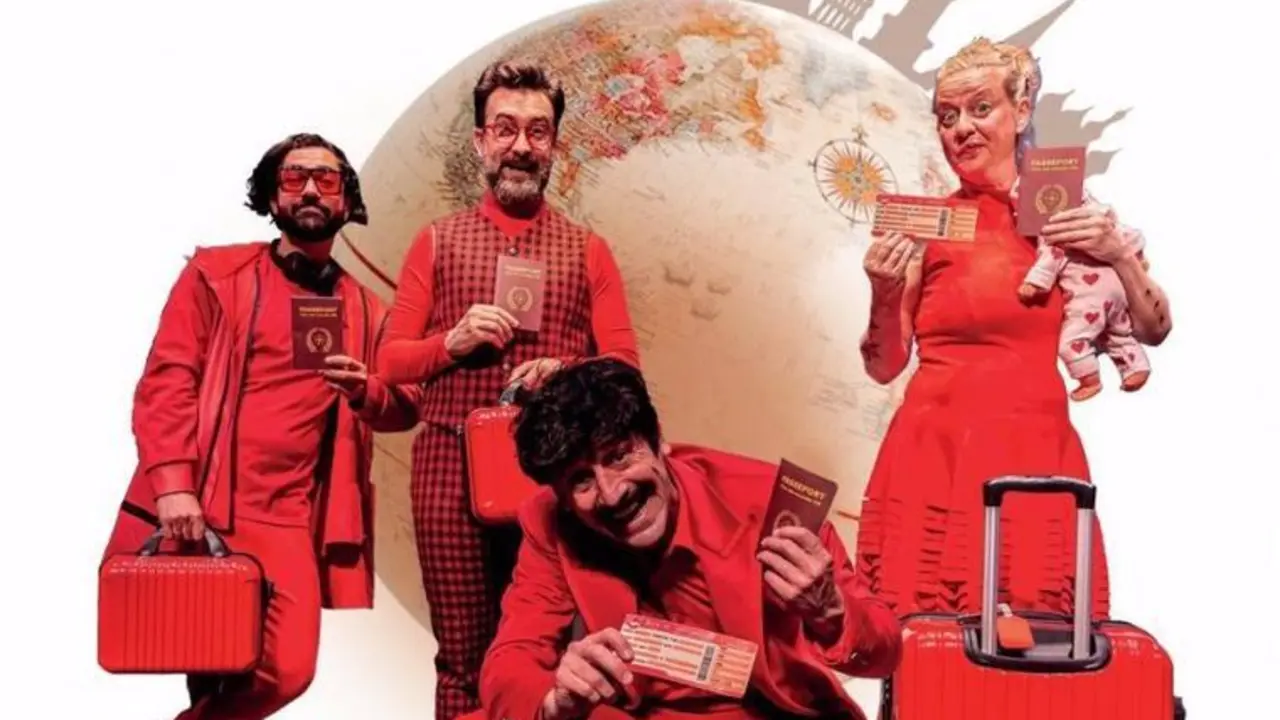 Cartel de la obra teatral c&oacute;mica "Passport" en Coslada
