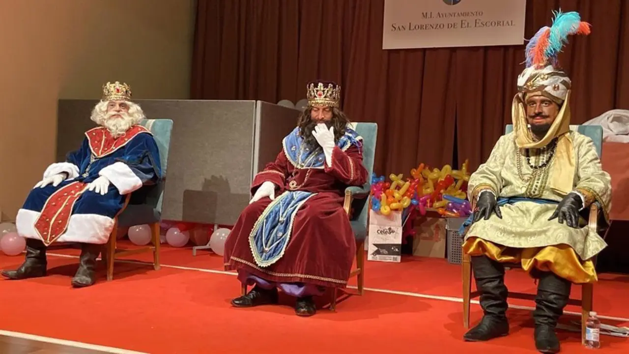 Los Reyes Magos en San Lorenzo de El Escorial