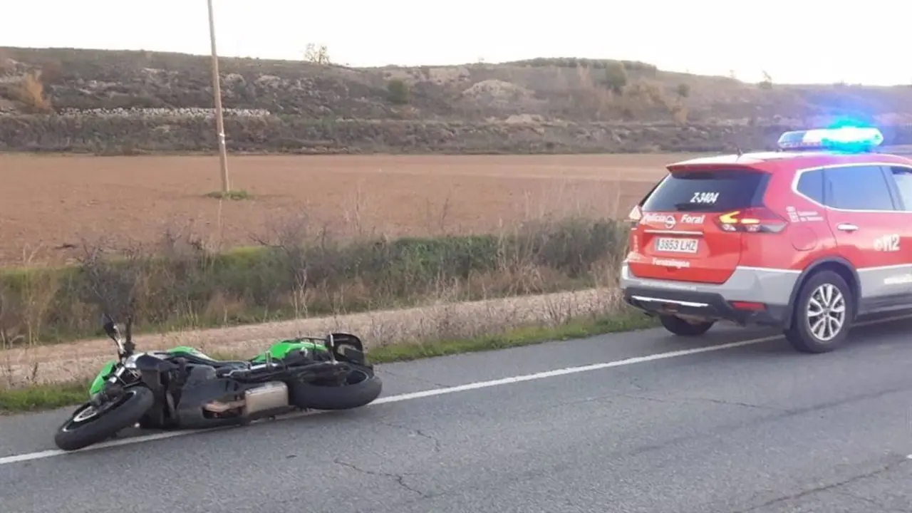 Accidente de moto