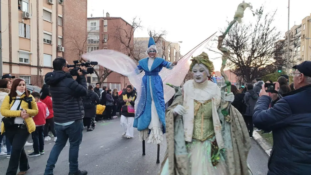 Cabalgata de Reyes Magos en Ciudad Lineal