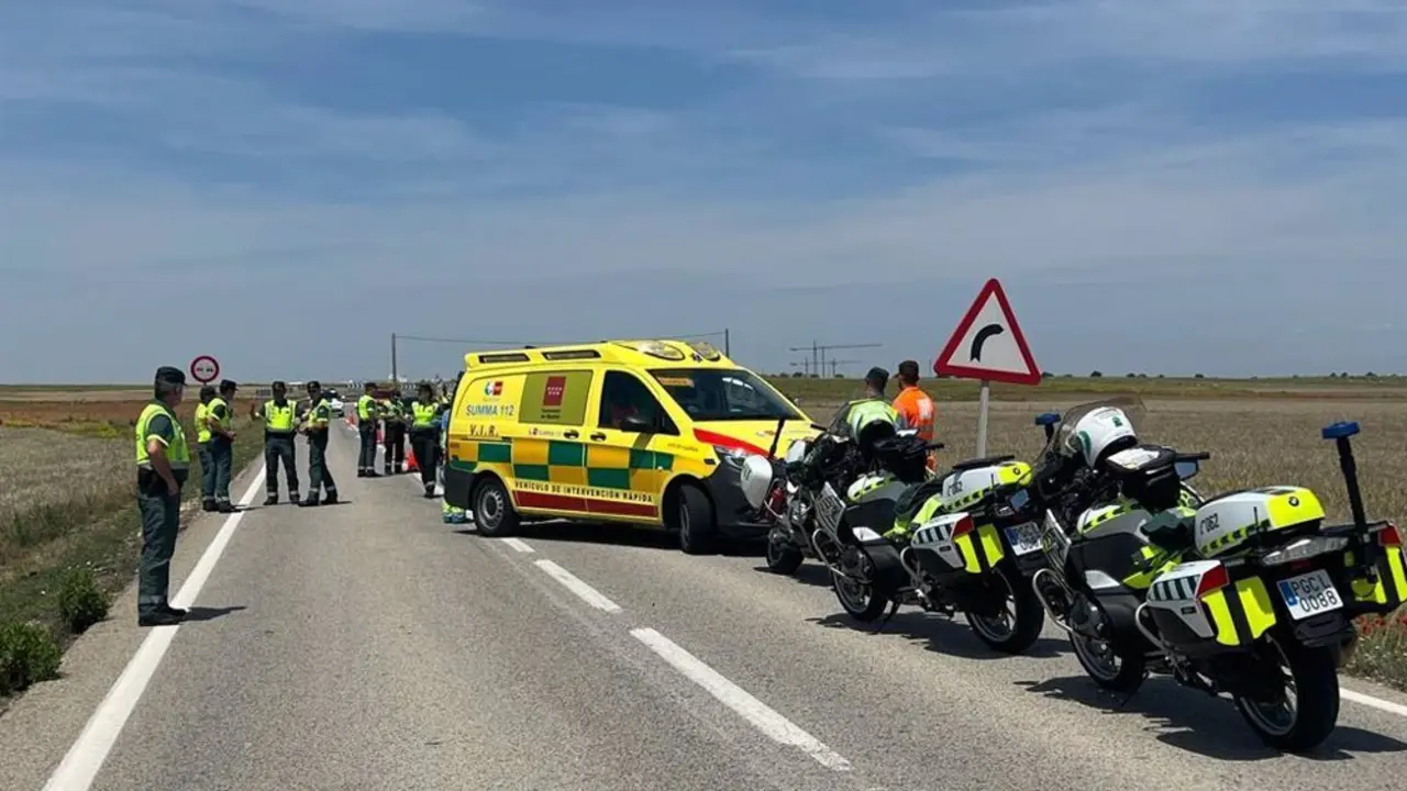 Colisi&oacute;n en Colmenar de Oreja entre una motocicleta y un turismo