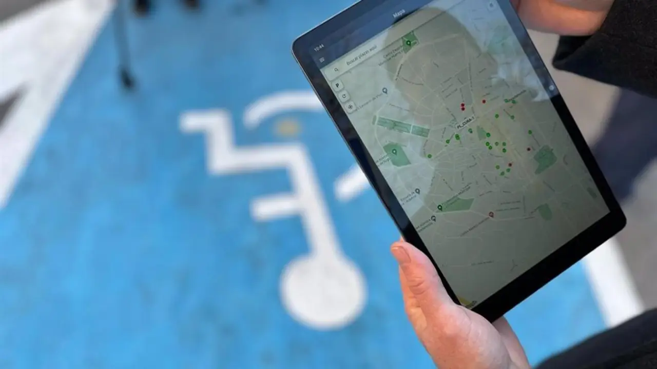 App de estacionamiento para personas con movilidad reducida en Majadahonda