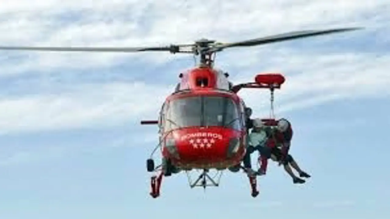 Helic&oacute;ptero de rescate del GERA