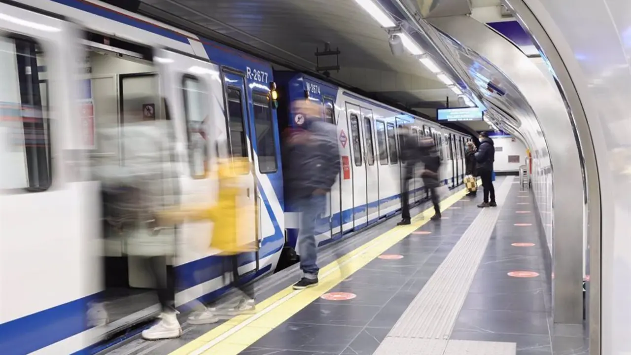 Tren del Metro de Madrid