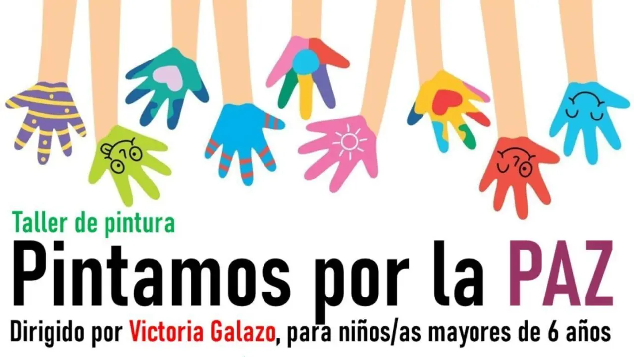 "Pintamos por la Paz", taller de pintura en Coslada