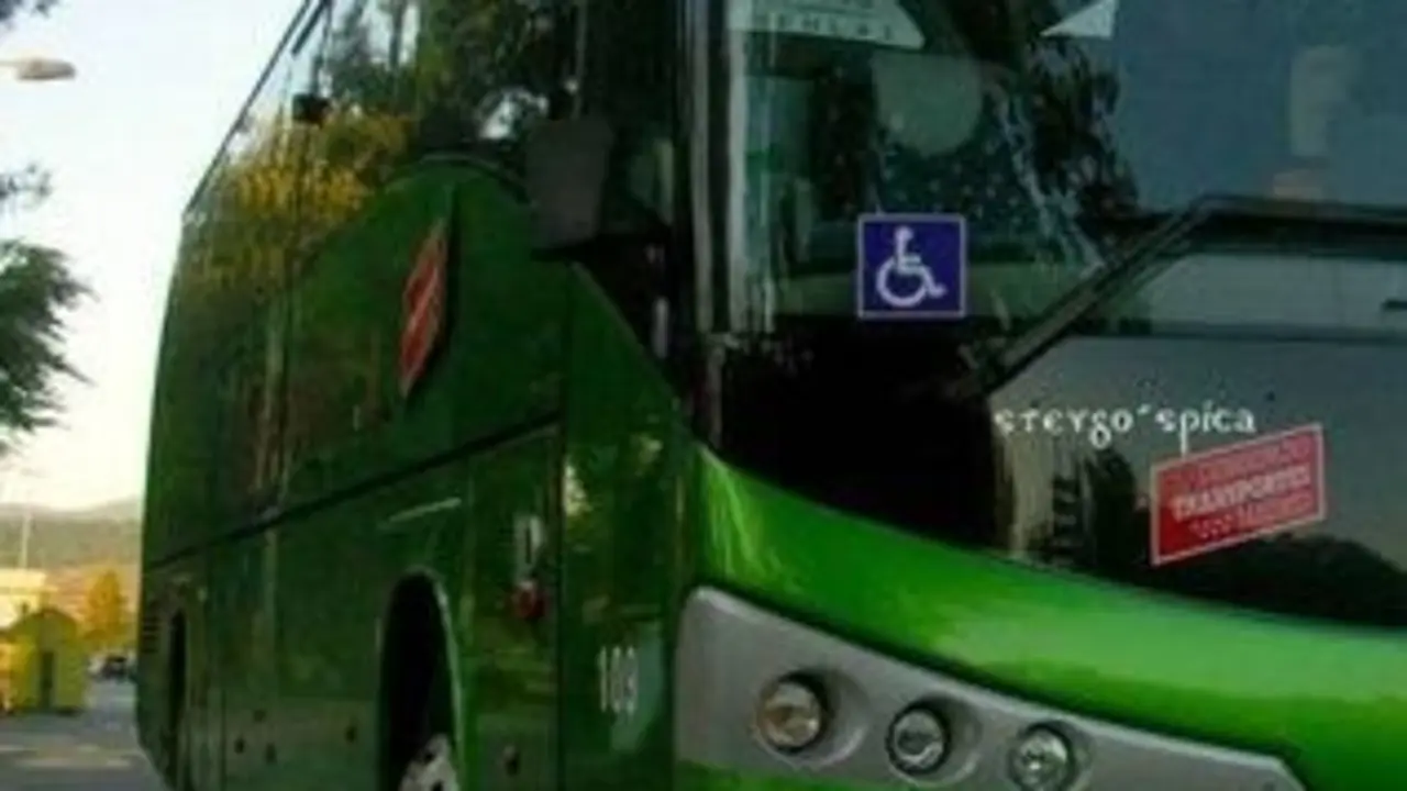Autob&uacute;s verde de la Comunidad de Madrid