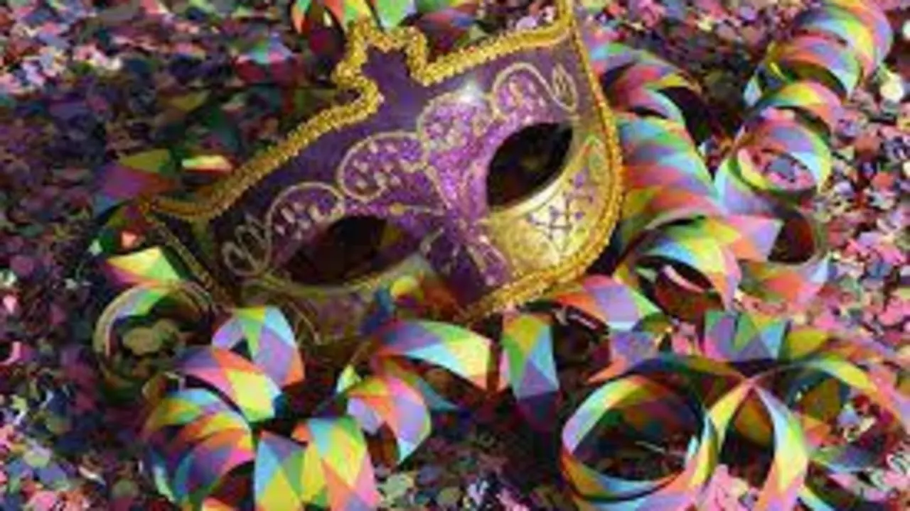 M&aacute;scara de carnaval .