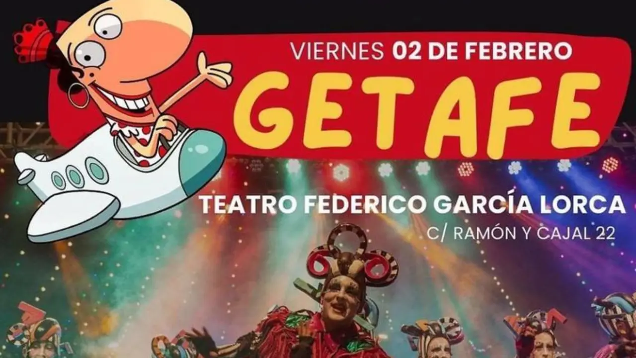 Cartel de los carnavales de Getafe
