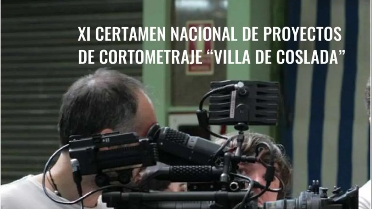 Cartel del XI Certamen Nacional de Proyectos de Cortometraje 'Villa de Coslada'