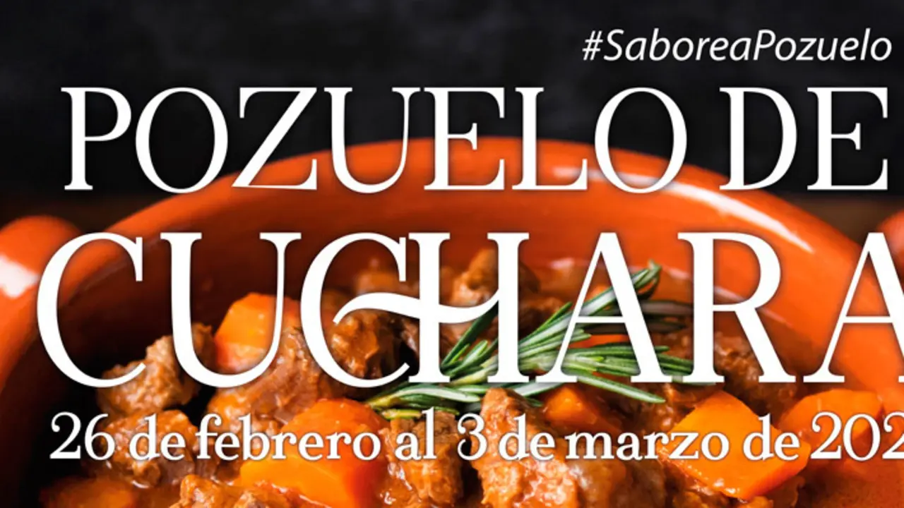Cartel de Pozuelo de Cuchara en Pozuelo de Alarc&oacute;n