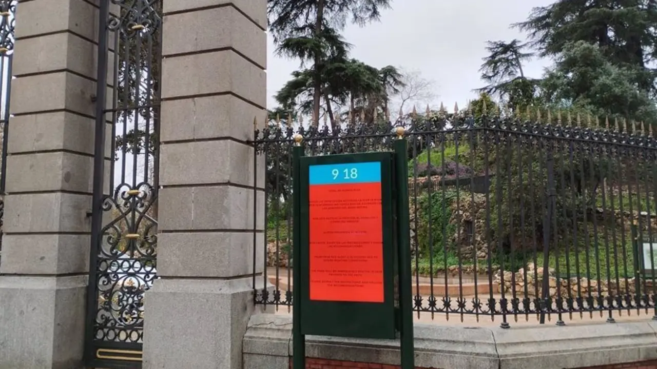 Parque El Retiro de Madrid