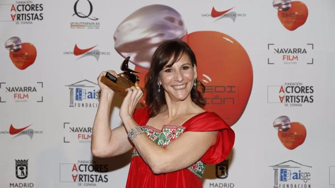 Malena Alterio en la gala de Premios Uni&oacute;n de Actores y Actrices