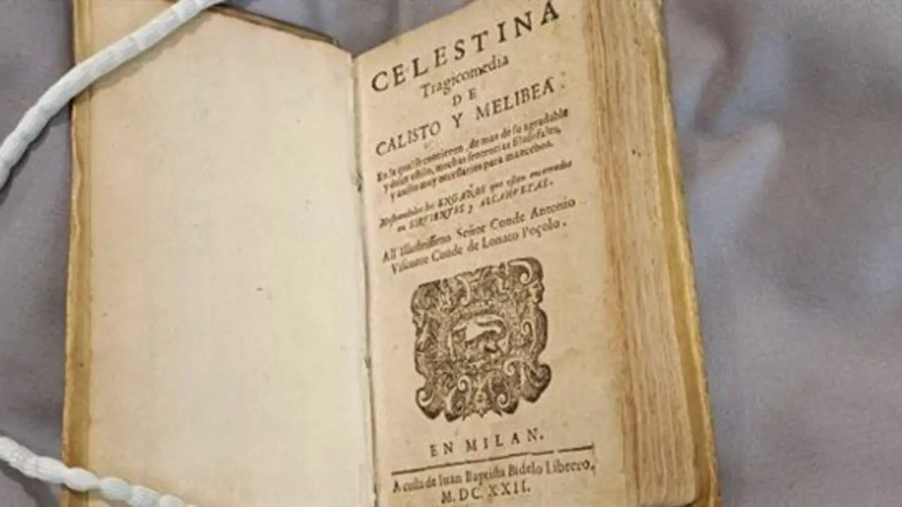 Ejemplar de 1622 de "La Celestina"