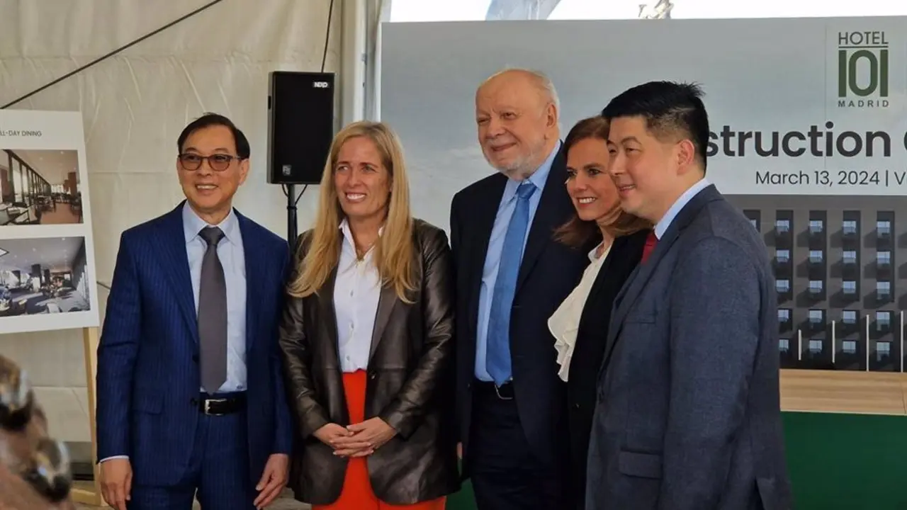 Presentaci&oacute;n de Hotel 101 que abrir&aacute; en 2025 en Valdebebas