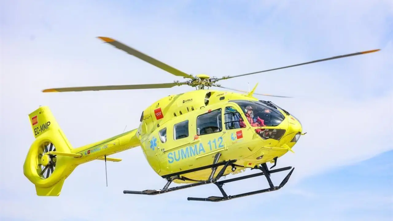 Helic&oacute;ptero del Summa 112