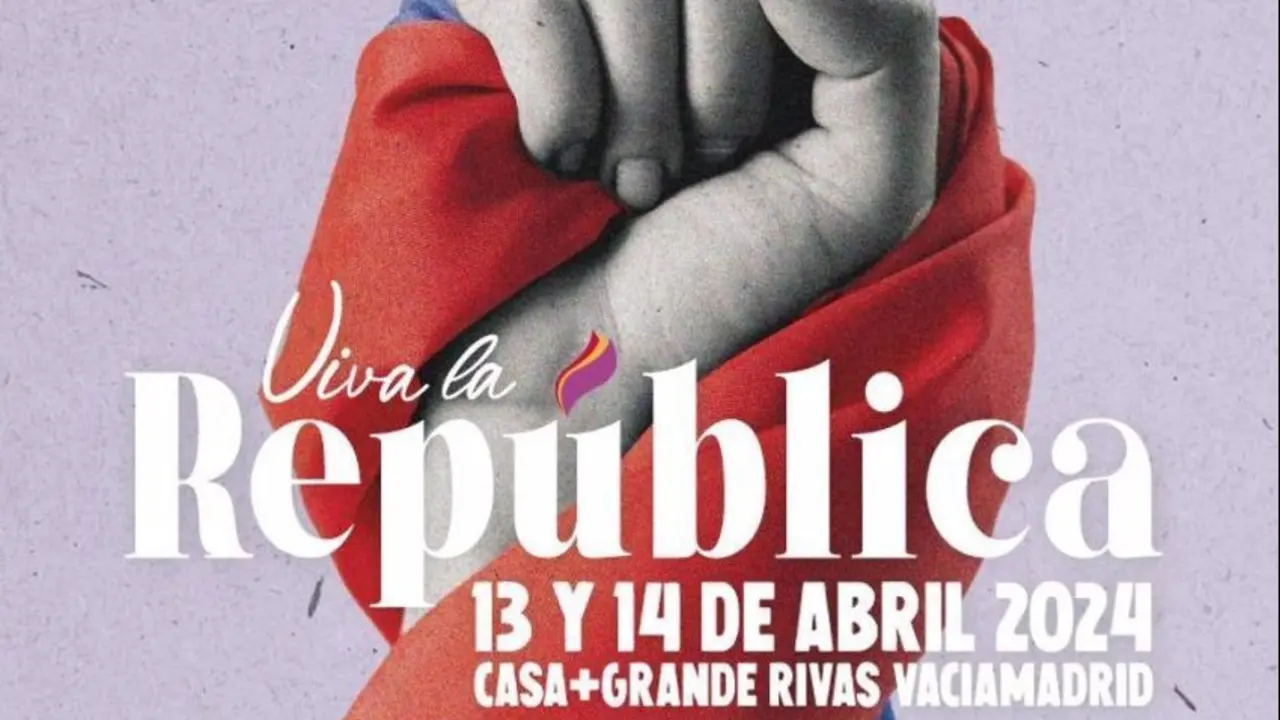 Cartel de las III Jornadas Republicanas en la Casa+Grande de Rivas Vaciamadrid