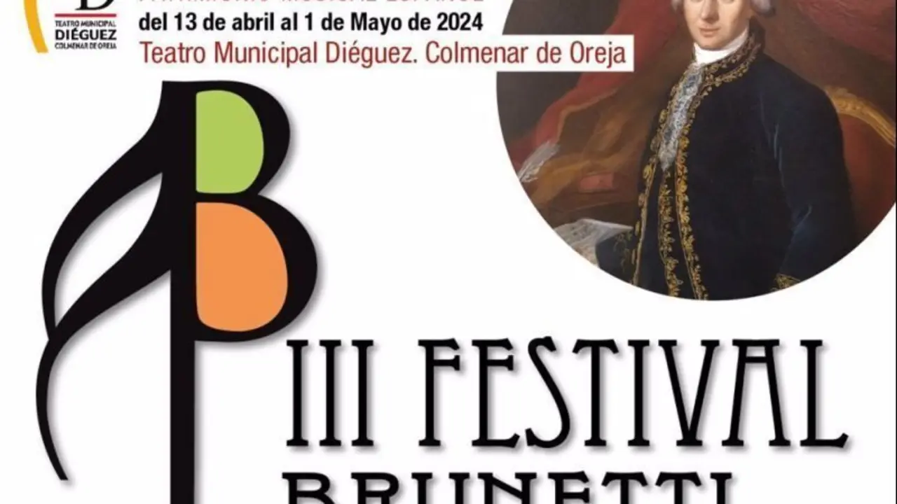 Cartel del Festival Brunetti de Colmenar de Oreja