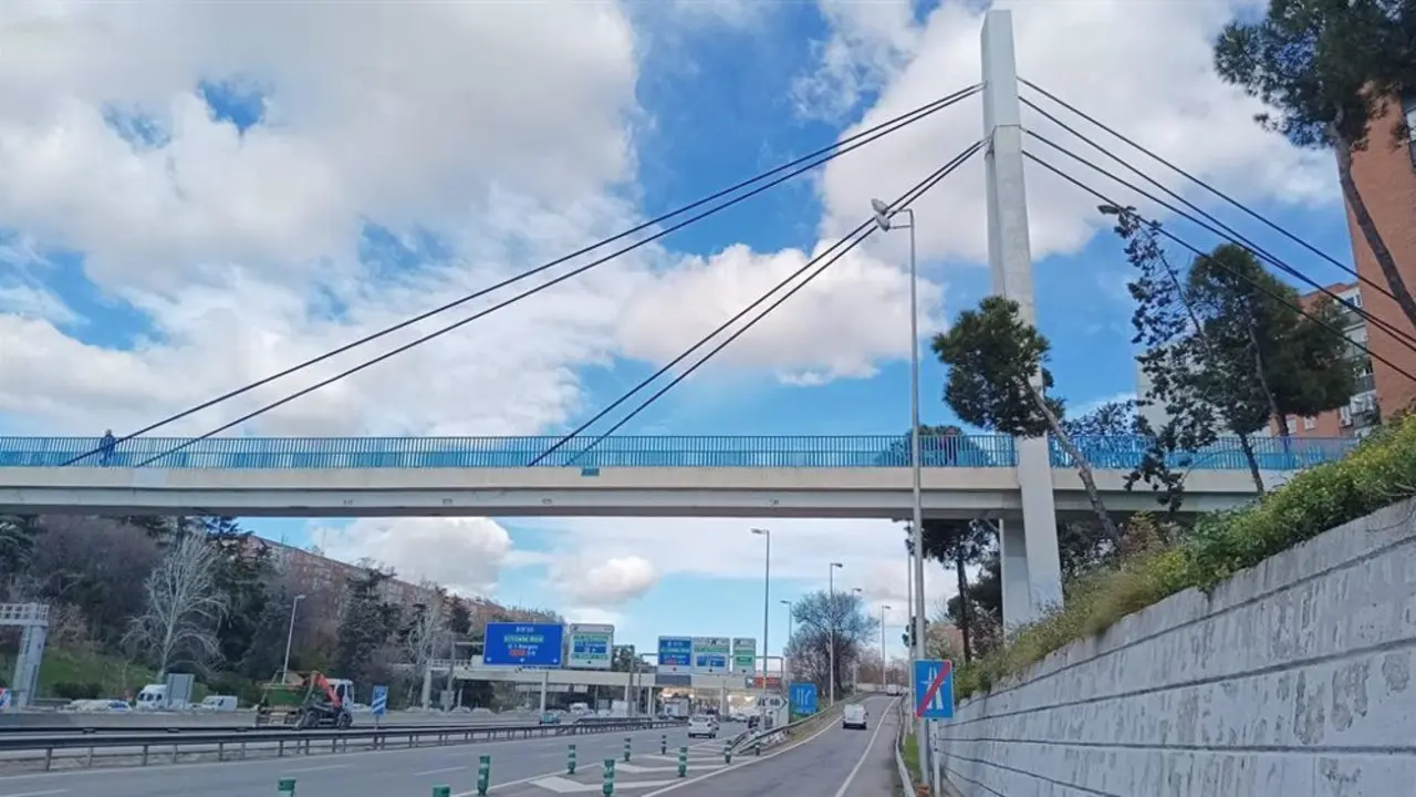Pasarela de la Paz en Madrid