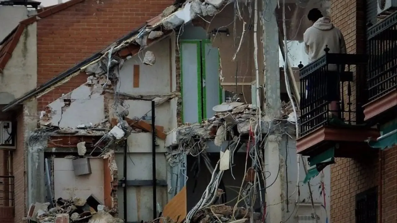 Infraestructura de edificio derruida