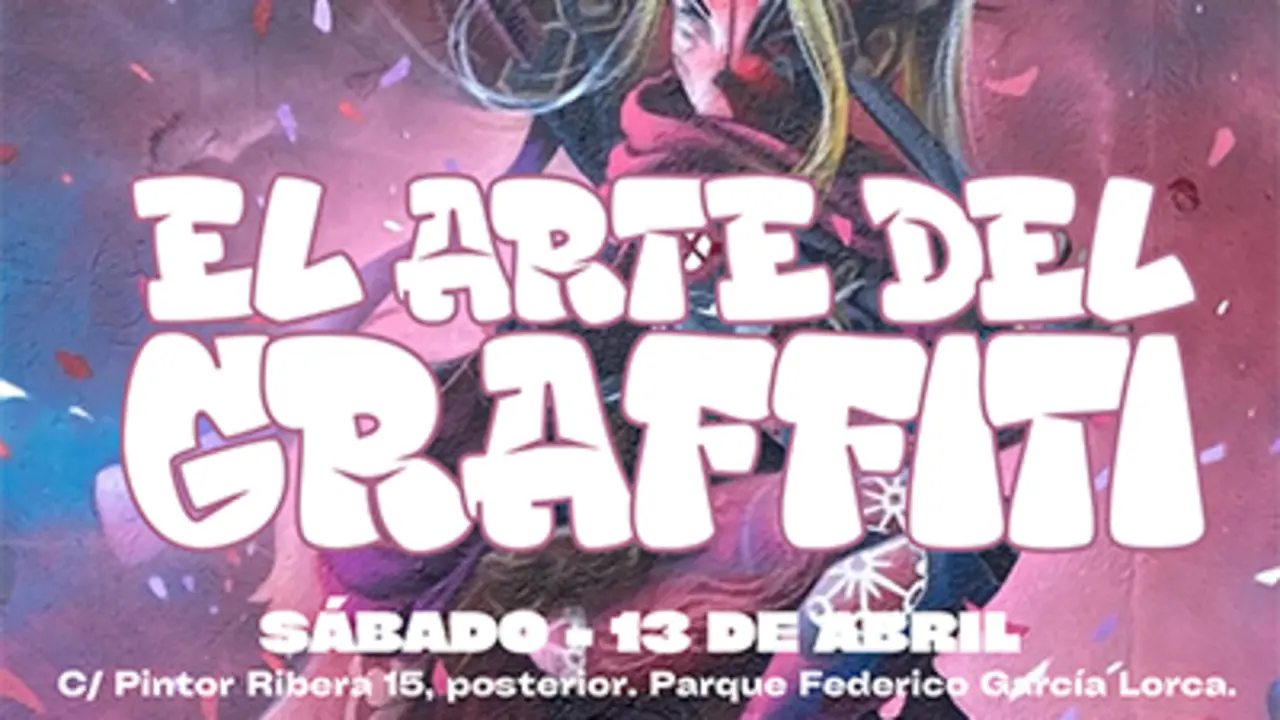 Cartel de la iniciativa "El arte del Graffiti" en M&oacute;stoles