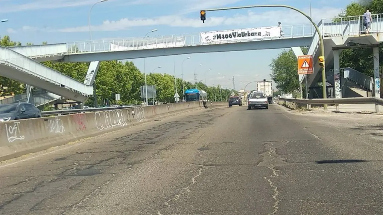 Carretera M-406 de Legan&eacute;s