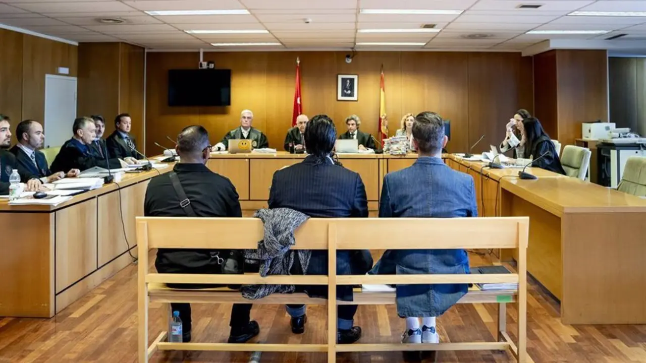 Rafael Amargo en un juicio en Madrid