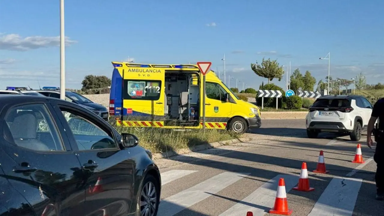 Muere un ciclista en Villanueva de la Ca&ntilde;ada tras perder el control de su bicicleta e impactar contra una se&ntilde;al