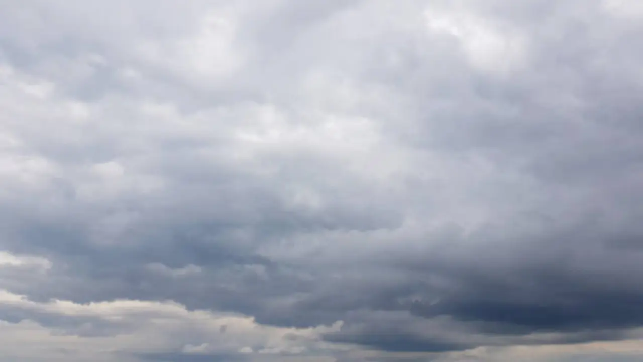 Cielo cubierto de nubes.