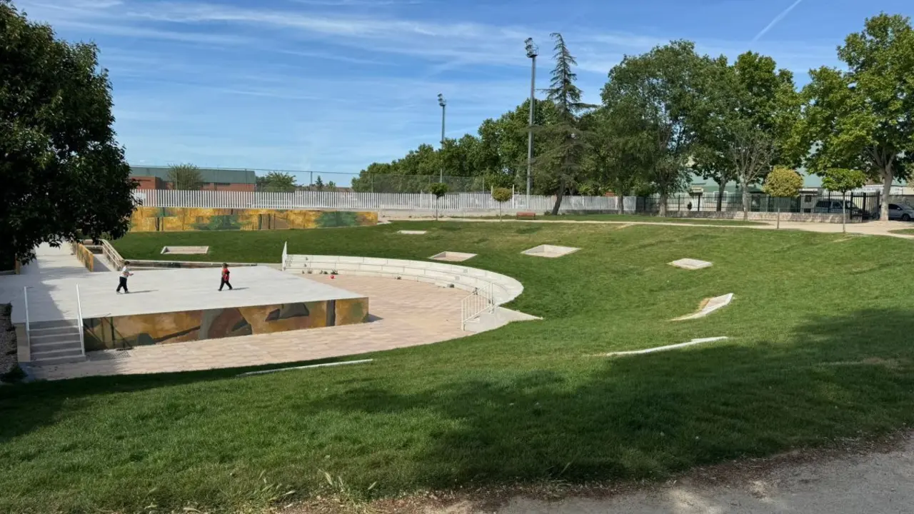 Parque 1&deg; de Mayo de La Poveda de Arganda del Rey
