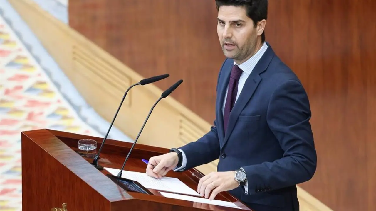 consejero de Educaci&oacute;n, Ciencia y Universidades de la Comunidad de Madrid, Emilio Viciana