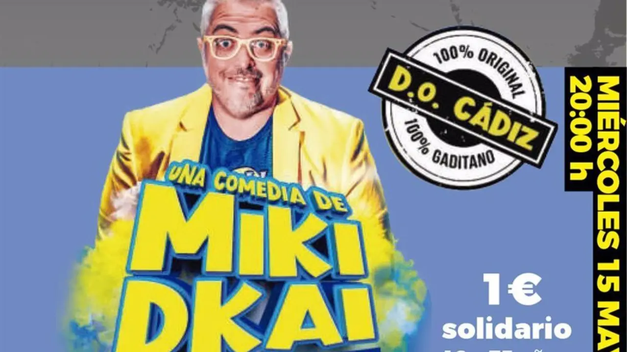 Cartel de la comedia de Miki Dkai "Sois maravillosos"