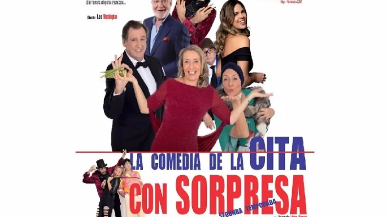 Cartel de "La Comedia de la cita con sorpresa"