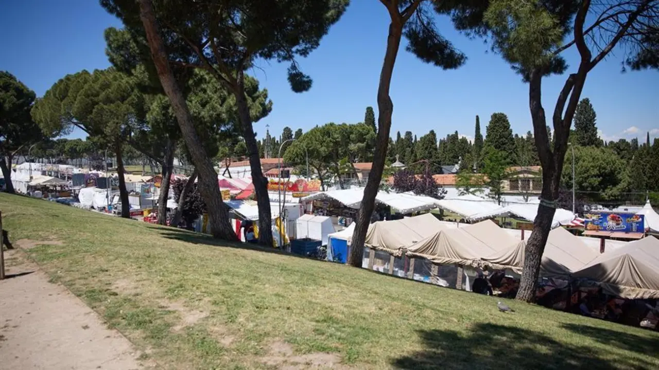 Pradera de San Isidro en la festividad de San Isidro