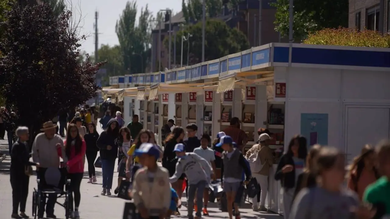 Casetas de la Feria del Libro de Las Rozas