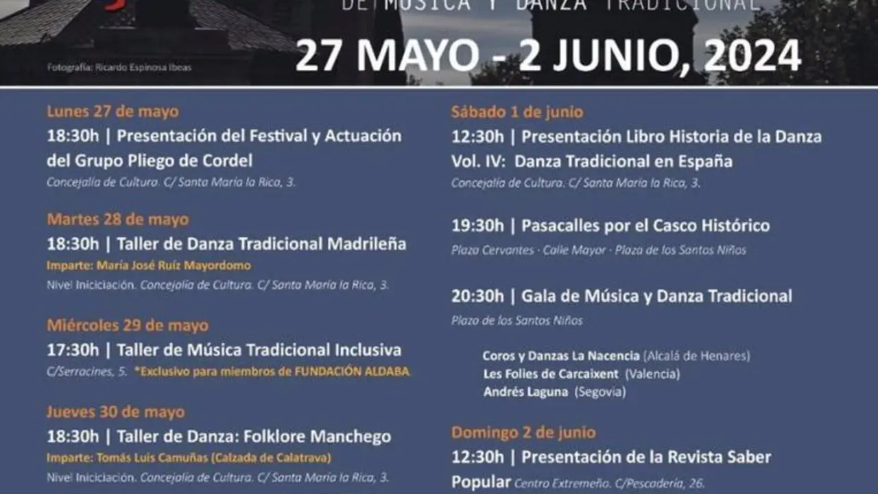 Cartel del Festival Cervantino de Alcal&aacute;