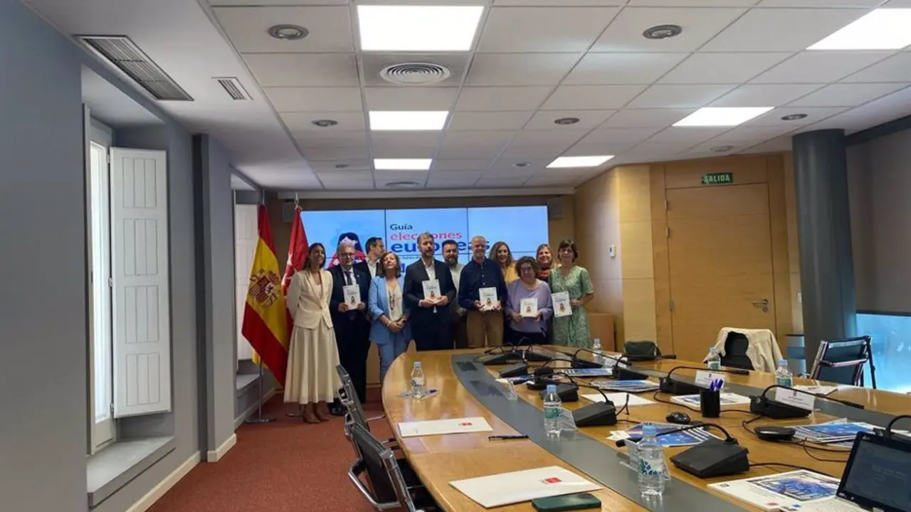 Presentaci&oacute;n de la gu&iacute;a de la Comunidad de Madrid para las elecciones europeas