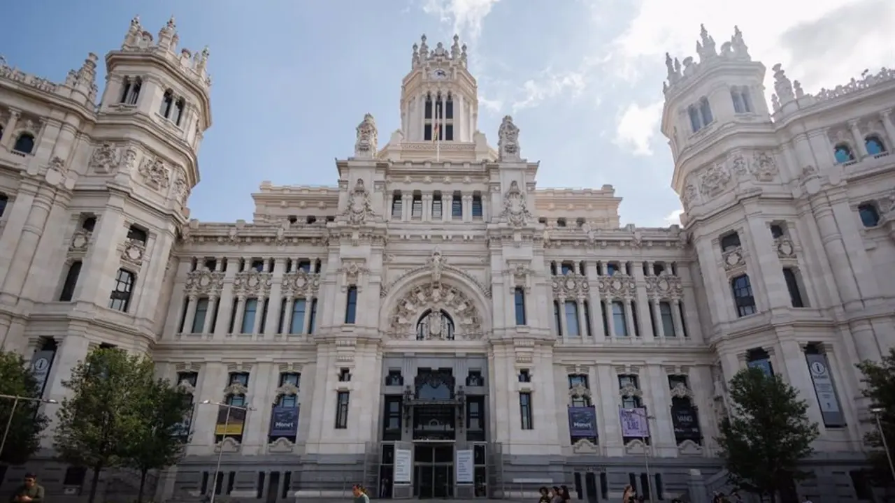 Ayuntamiento de Madrid fachada.