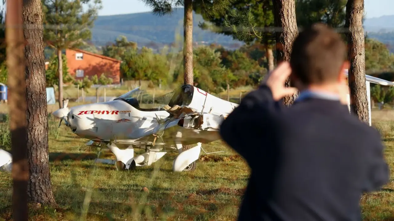 Fallecen dos j&oacute;venes tras estrellarse en avioneta en San Mart&iacute;n de Valdeiglesias