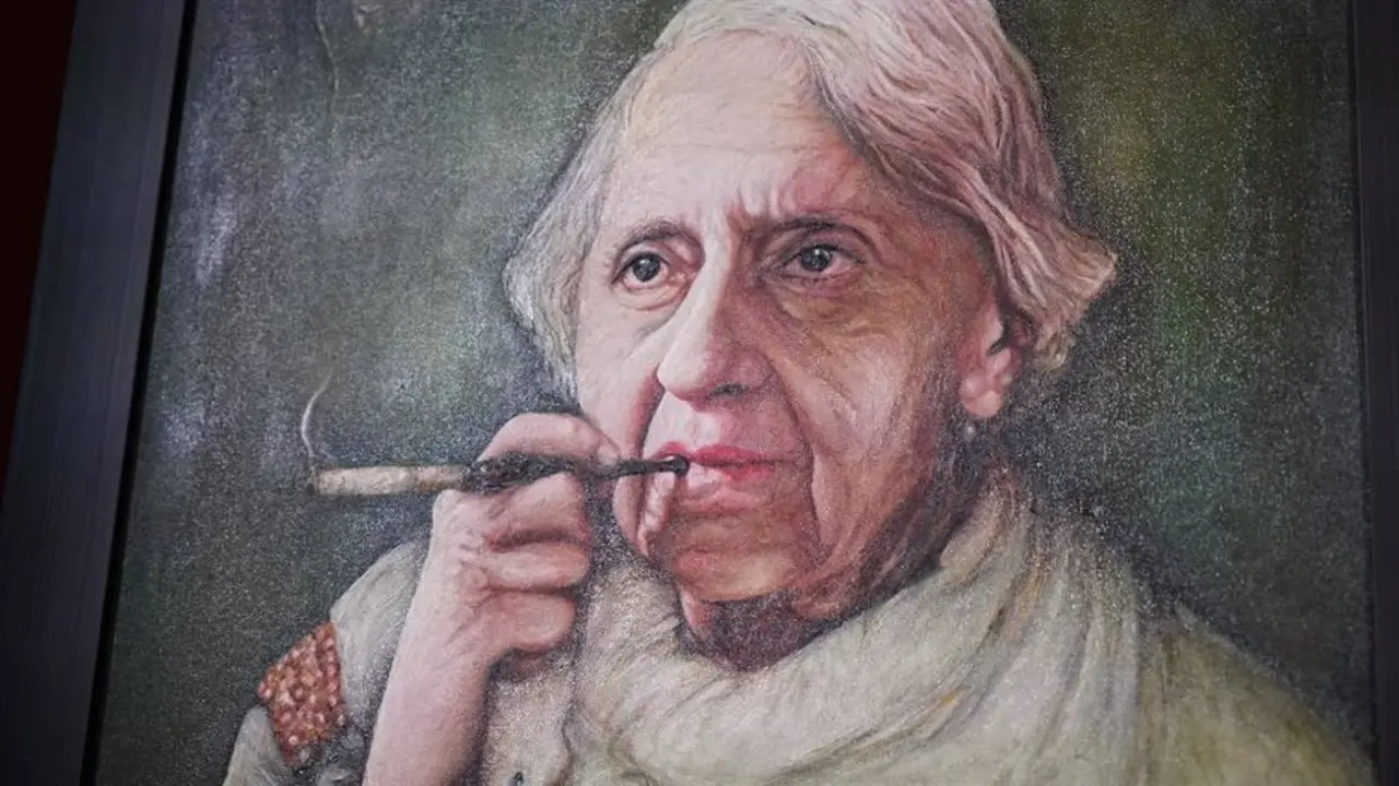 El retrato de la ensayista Mar&iacute;a Zambrano se une la Galer&iacute;a del Ateneo de Madrid