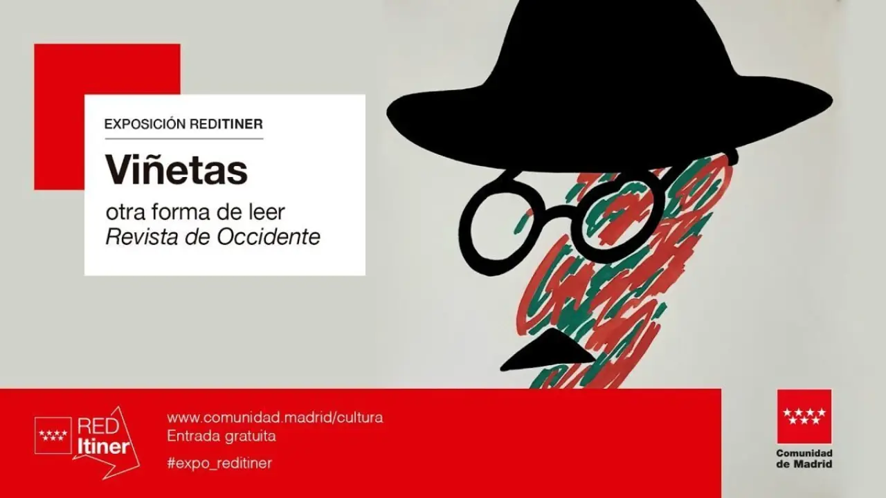 El Centro Cultural Villa de M&oacute;stoles acoge la exposici&oacute;n &ldquo;Vi&ntilde;etas: otra forma de leer Revista de Occidente&rdquo;
