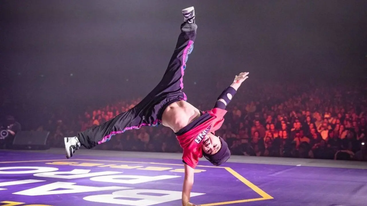 Bailarina de Hip Hop.