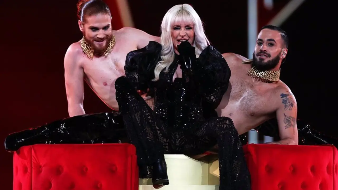 Nebulossa actuando en Eurovisi&oacute;n