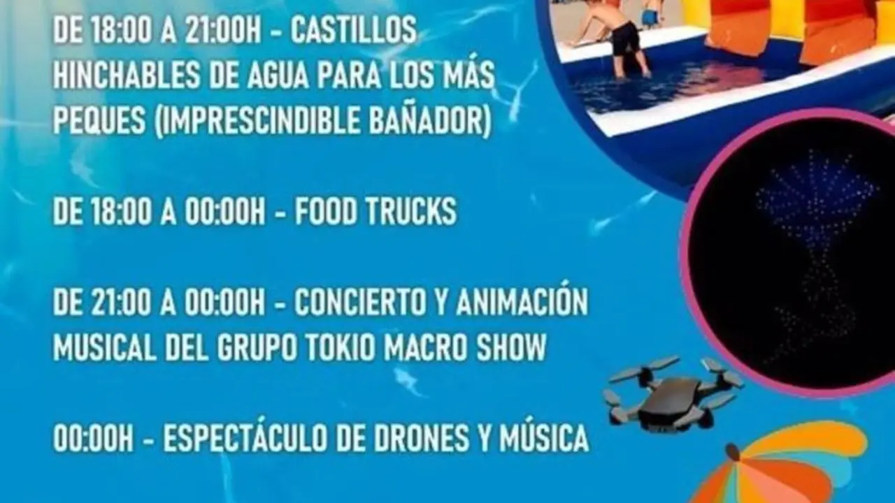Cartel promocional fiestas m&oacute;stoles