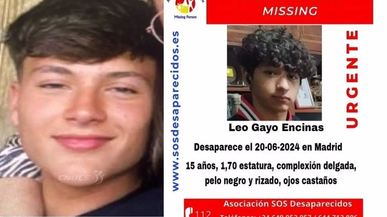Buscan a dos chicos menores desaparecidos la semana pasada en Madrid y Las Rozas